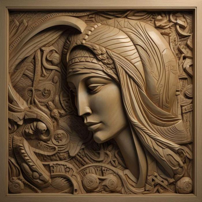 نموذج ثلاثي الأبعاد لآلة CNC 3D Art 